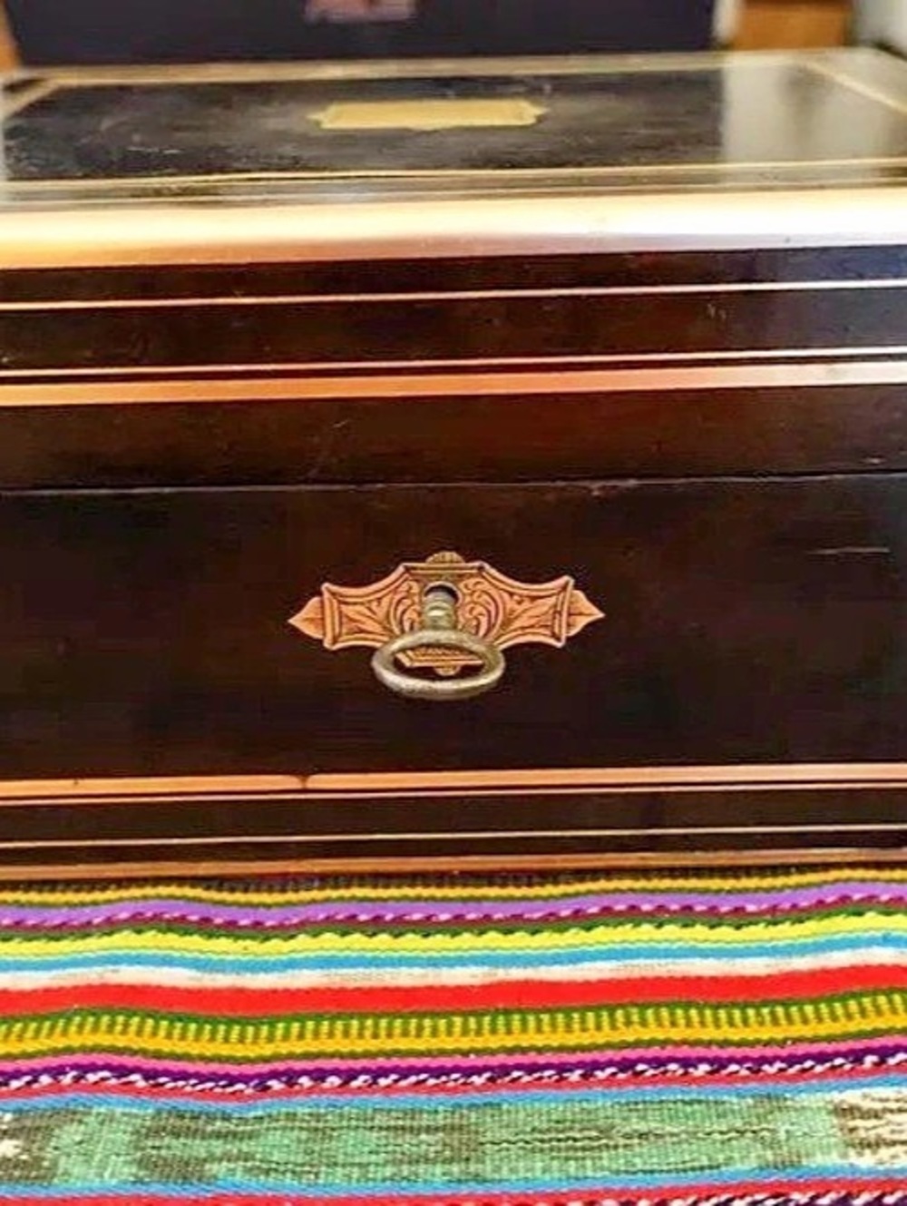 Antique Napoleon III Era Medicine Box